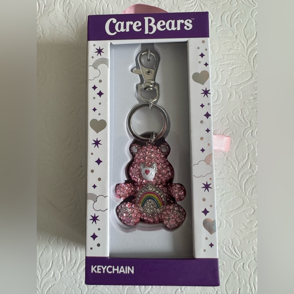 Care Bears Cheer Bling Keychain - Picture 4 of 5